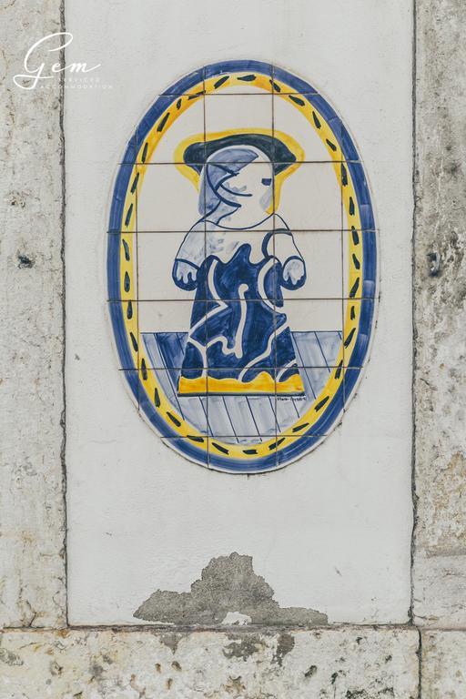 Вилла Casa Dos Azulejos - Lapa Лиссабон Экстерьер фото